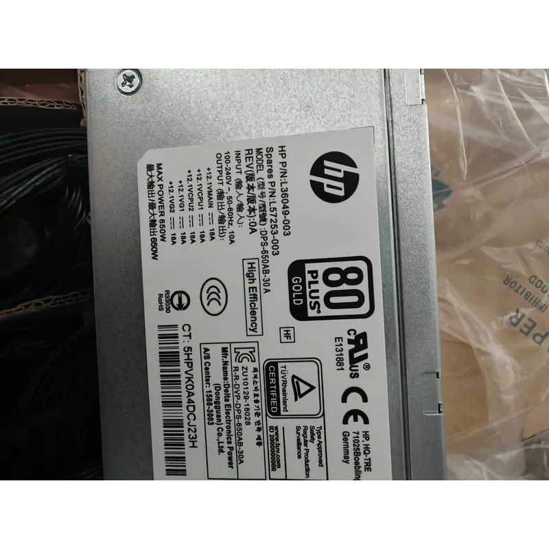 Power Supply 650W - Neues Original 650W Netzteil für HP