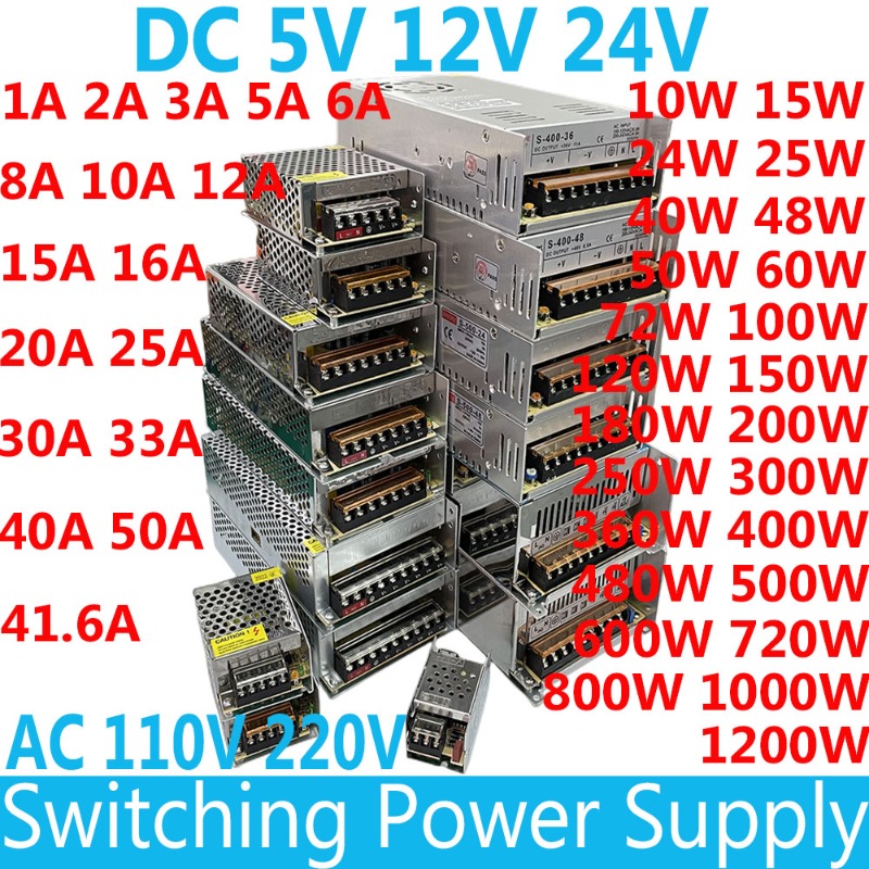 Smps Power Supply - Schaltnetzteil AC 110 V 220 V