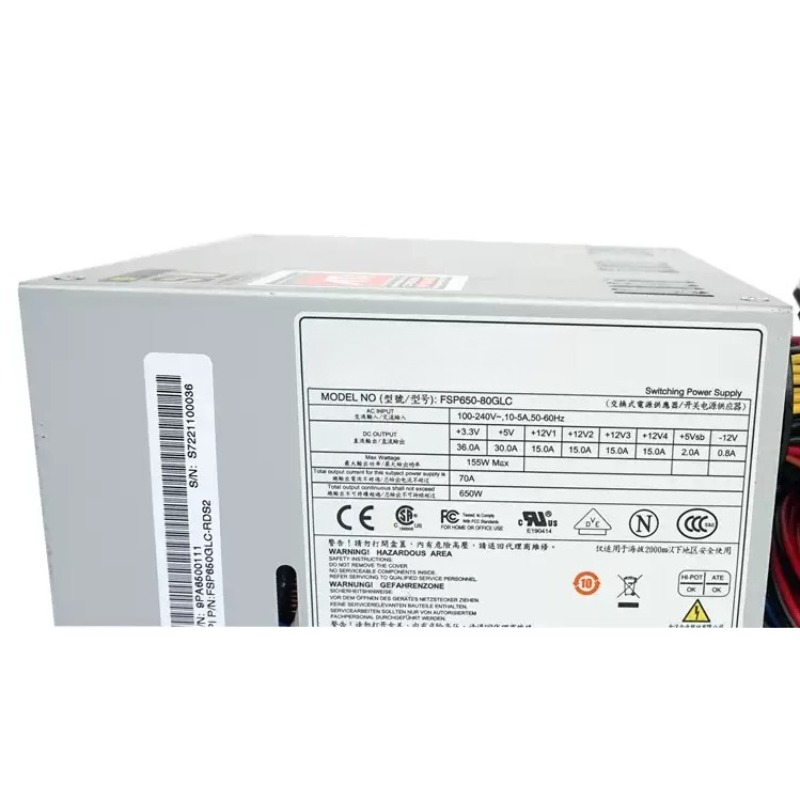 650-80GLC 650W Hochpräzises In – Power Supply 650W Bewertung und Preis