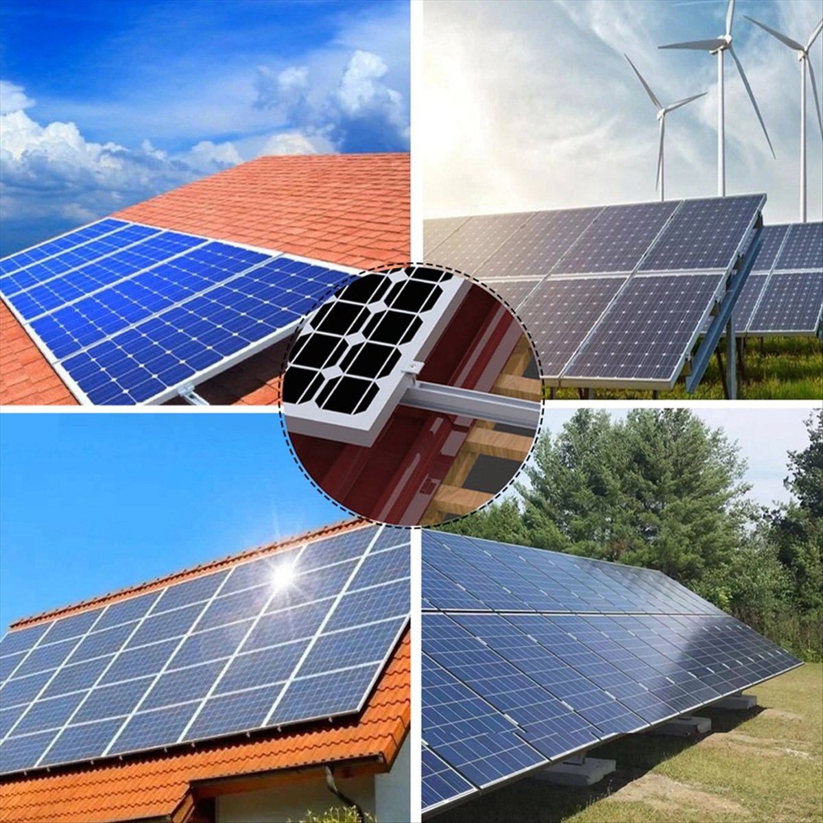 Solarpanel-Montageschienen Kle – Power Supply Bewertung und Preis