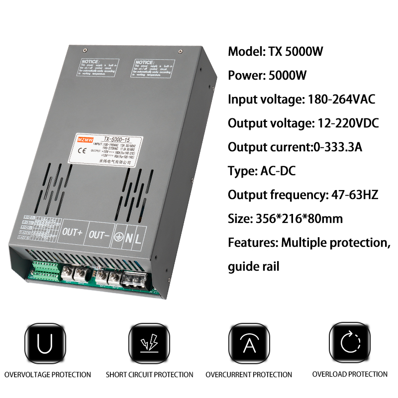 5000 W 12 V 24 V 36 V 48 V 72  – Smps Power Supply Bewertung und Preis